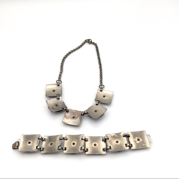 Jewelry Set Southwestern Boho Faux Turquoise - Picture 6 of 8